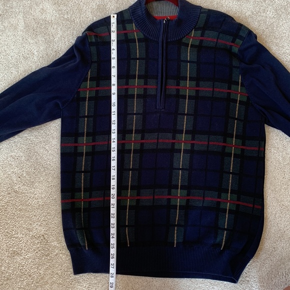 Izod Plaid Sweater - Picture 3 of 3
